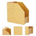 thumbnail image 1 of TABLZONE Soporte De Papel Para Remover Esmalte En Acrílico Dorado Fácil De Almacenar, 1 of 8