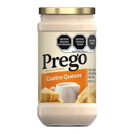 Salsa Campbell's Prego tipo alfredo con cuatro quesos 411g