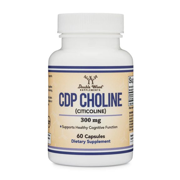 Double Wood | CDP Choline  (citicoline) 60 Cápsulas