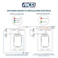 thumbnail image 4 of Interruptor Inteligente Wifi Aksi Negro 2 Apagadores 800W, Compatible con Alexa y Google Assistant, Incluye Capacitor, Funciona con y sin Neutro, 4 of 8