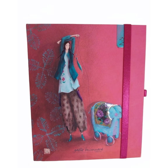Agenda Cuaderno Grande - Gaelle 2020 (Color Verde, Cierre Magnetico) multicolor ESTÁNDAR