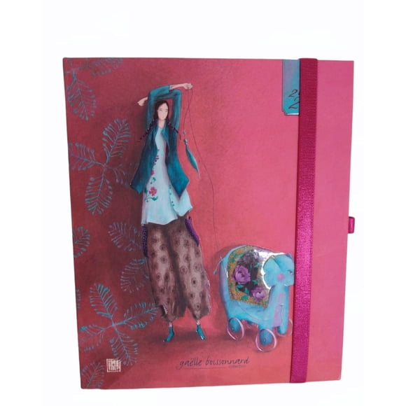 Agenda Cuaderno Grande - Gaelle 2020 (Color Verde, Cierre Magnetico) multicolor ESTÁNDAR
