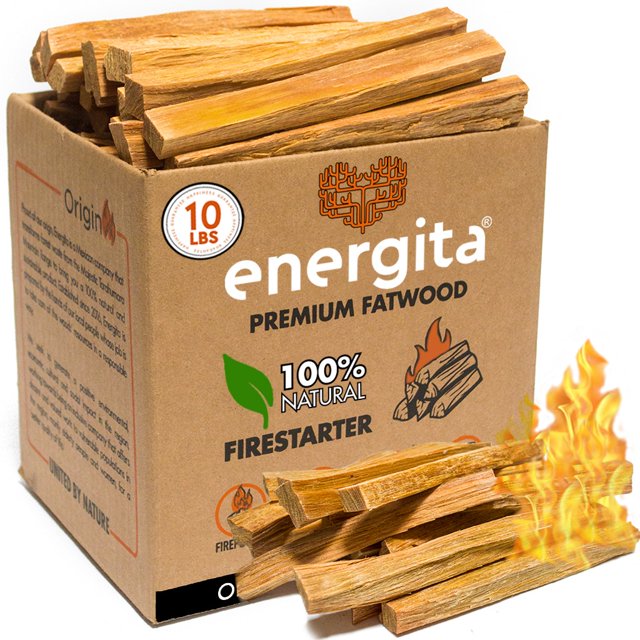 Energita Ocote Iniciador de Fuego Premium 100% Natural