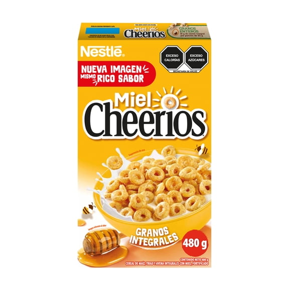 Cereal Integral con Miel Cheerios Miel caja 480 g