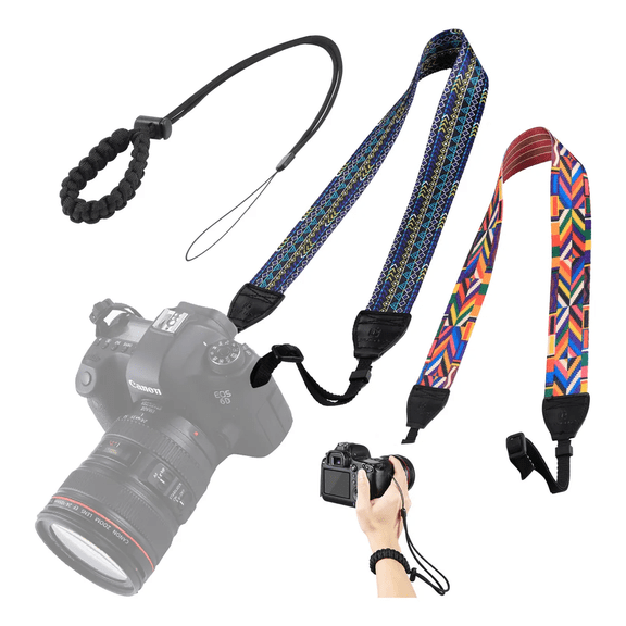 Correa Para Cámara Slr/dslr Retro 3pz Xtellar multicolor