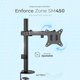thumbnail image 3 of Soporte de escritorio ACTECK ENFORCE ZONE SM450 Para Monitor Ajustable Negro AC-934596, 3 of 6
