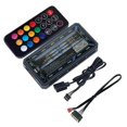 thumbnail image 1 of Controlador ARGB de 6 Pines, Concentrador RGB para Ventilador de Caja de Computadora con Interfaz de 6 Pines y Control Remoto Inalámbrico 10+2, No Se Ilumina, 1 of 1