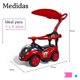 thumbnail image 5 of Correpasillos The Baby Shop - con toldo, luz y sonido Rojo -, 5 of 6