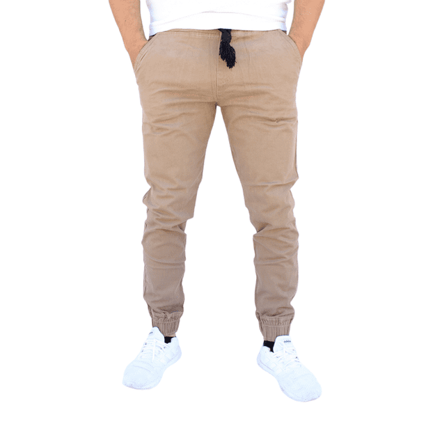 Jogger de gabardina