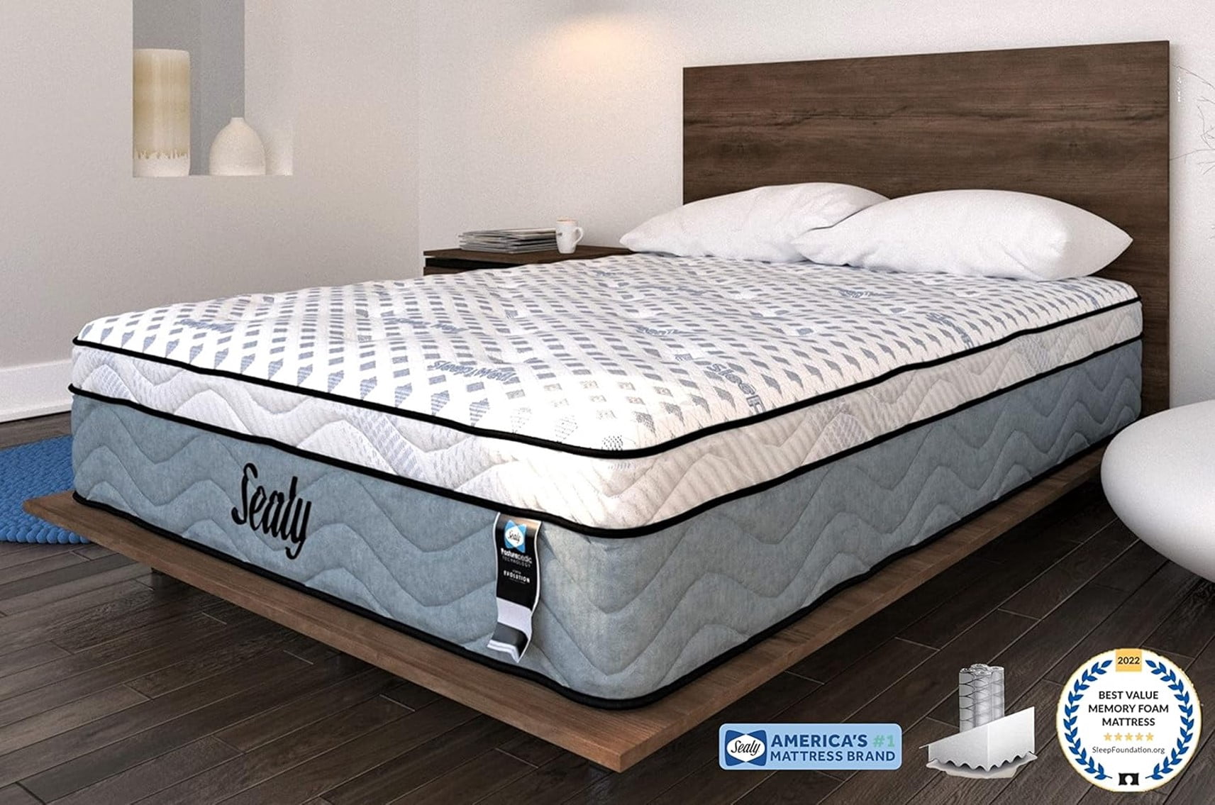 Sealy | Phosturepedic Tecnology Colchón Individual Ortopédico