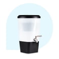 thumbnail image 1 of Ecofiltro Purificador, Dispensador y Filtro de Agua Twist (10 L) Color Negro con Llave de Acero, 1 of 10