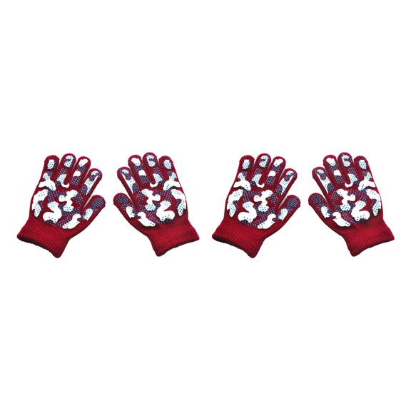 Sonducket 1 par de guantes de invierno para niños, cubiertas para los dedos con diseño de camuflaje para al aire libre, exquisitas y cálidas Type2 NO2 Sonducket CBP367322