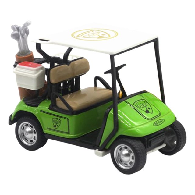 1:36 Pull Back Car Toy Push and Go Modelo Vehículos Juguete 4 Ruedas Tracción Mini Aleación Verde