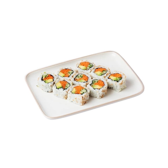 Sushi Happy Tokyo Veggie Roll Arroz Alga Nori Zanahoria Encurtida Aguacate Pepino