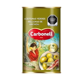 Aceitunas verdes Carbonell rellenas de pasta de anchoa 340 g