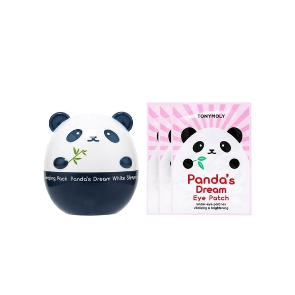 Kit cuidado facial Tonymoly Anti-manchas Panda´s Dream con 1 crema y 3 parches