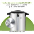 thumbnail image 4 of Combo Cafetera Avera Urna acero inoxidable indicador nivel agua 50 tazas, 4 of 8