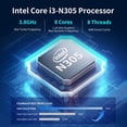 thumbnail image 2 of Notebook HP 17 Táctil 17.3 Pulgadas Intel Core i3-N305 8GB RAM 256GB SSD Windows 11, 2 of 5