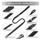 thumbnail image 4 of Correa Seguridad Mascotas Belug, Negro, 4 of 5
