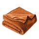 thumbnail image 1 of Bare Home Manta de Felpa Polar 300 G/M², Microfibra Difusa, Suave y Afelpada, para Viajes, Color Siena, 1 of 7