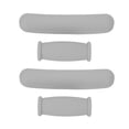 thumbnail image 4 of 4 almohadillas de repuesto para muletas de TPU antideslizantes, acolchadas, extragruesas, para axilas, empuñaduras para muletas de aluminio estándar, color gris, 4 of 12