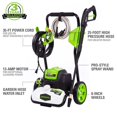 thumbnail image 2 of Hidrolavadora Greenworks de 1800 PSI y 1,2 GPM (marco abierto) con certificación PWMA, 2 of 5
