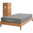 thumbnail image 1 of Colchón Individual En Caja Esponja Memory Foam De Alta Densidad Firmeza Media Suavidad Y Durabilidad Tecnología Híbrida Ortopédico (Gris), 1 of 5