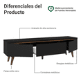 thumbnail image 4 of Mueble Mesa para TV Madesa Reims hasta 80' Negro, 4 of 12