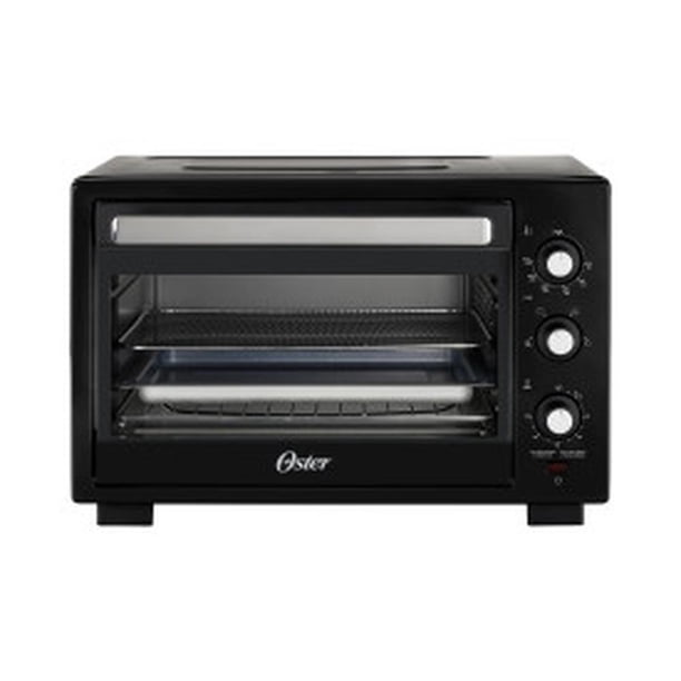 Horno con Freidora Oster de 1.1 Pies Cúbicos 30L Color Negro