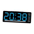 thumbnail image 2 of Reloj Digital LED, regalos con dos alarmas, decoración del hogar, , Reloj de escritorio, reloj de pared para dormitorio, mesa y sala de Número azul, 2 of 8