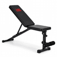 thumbnail image 1 of Banco para Abdominales X-Rush Plegable con Respaldo Ajustable de 8 Niveles y Soporte para Piernas, 1 of 9