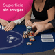 thumbnail image 5 of Mesa de Poker y Casino Azul, Profesional Plegable Vanlig: 8 Jugadores con Sistema de Nivelación (SUS-7232 ) Precio de venta $ 3,789.00 MXN Precio habitual $ 4,399.00 MXN, 5 of 7