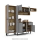 thumbnail image 2 of Cocina Integral Estandar de 2.32 cm Gris con Café Mobi, 2 of 4