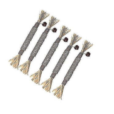 5-10pcs Cat Toys Silvervine Chew Stick Healthy Kitten Treat Catnip Toy Cleaning Teeth Toys
