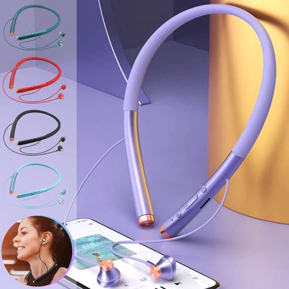 Auriculares Deportivos Inalámbricos Xihbxyly Alta Potencia Bluetooth Montaje En El cuello