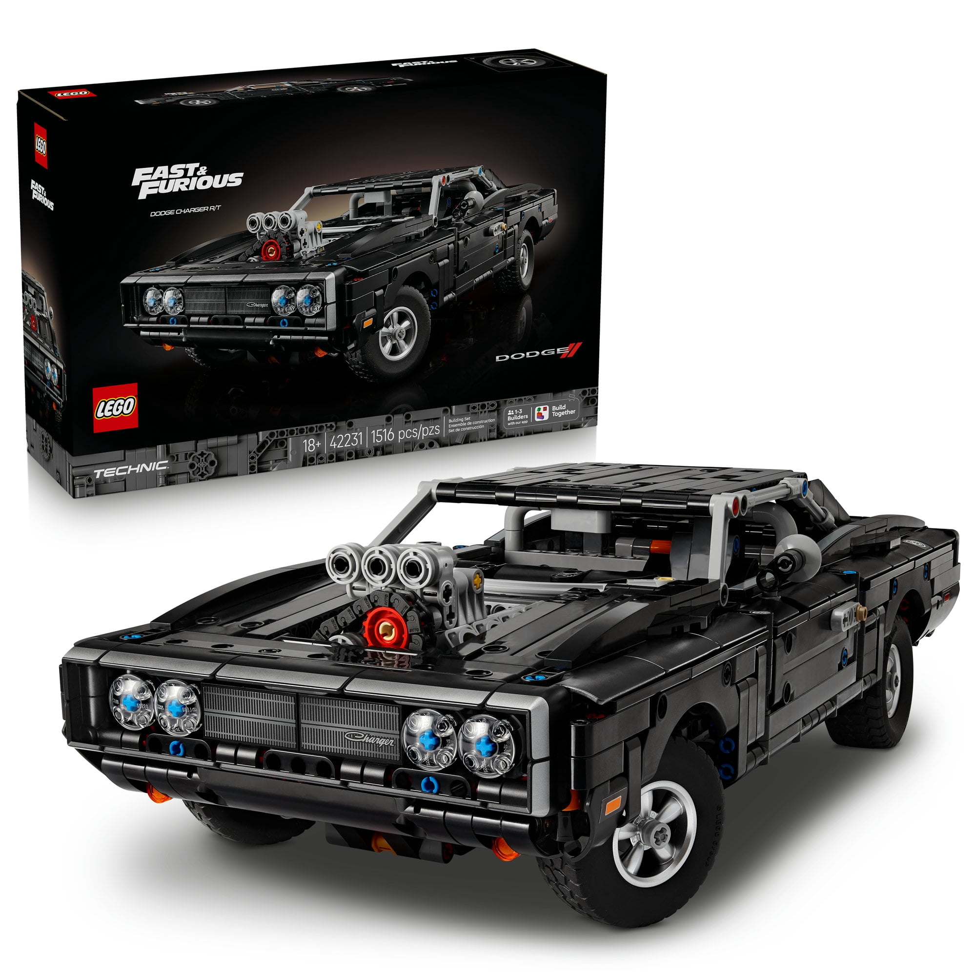 Set LEGO Technic Auto Dodge Charger R/T de Fast and Furious 42231