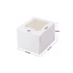 thumbnail image 2 of Mini Cajas Con Ventana Para Pasteles Donas Regalos Pan 30 Pz Blanco, 2 of 3