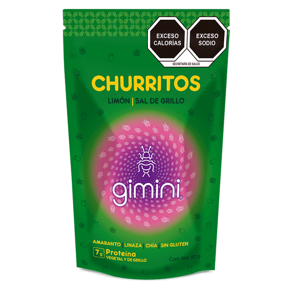Churritos, Limon y Sal de Grillo 6 Pack