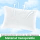 thumbnail image 3 of Gogreen Paquete de 2 Almohadas para Cama, Tamaño Estándar para Quienes Duermen de Lado O Boca Arriba, Relleno de Microfibra Suave y Extra Firme, 50cm x 66cm, 3 of 10