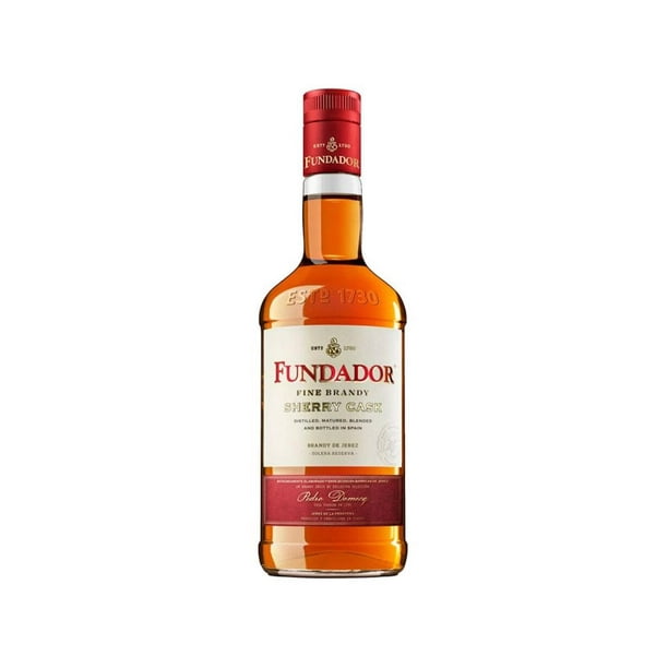 Pack de 4 Brandy Fundador Sherry Cask 700 ml