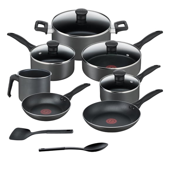 Batería T-Fal Family Cook Gris 13 piezas