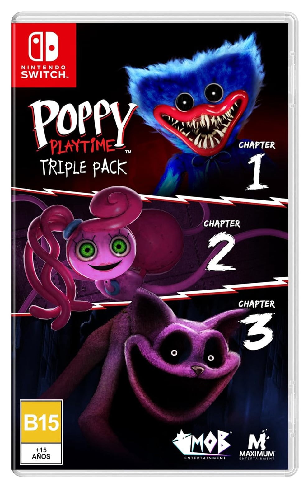 Poppy PlayTime Triple Pack para Nintendo Switch Fisico