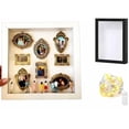 thumbnail image 1 of Advancent El marco de fotos para San Valentín añade elegancia y celebra recuerdos únicos con estilo con marcos dorados para la decoración del Decoración del hogar negro, 1 of 6