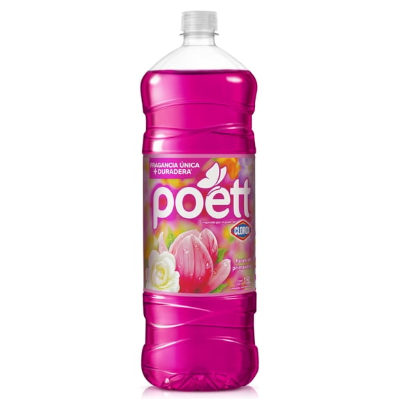 Limpiador Multiusos Aromatizante Poett Flores de Primavera 1.8 L