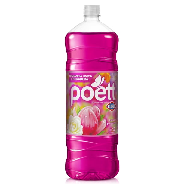 Limpiador Multiusos Aromatizante Poett Flores de Primavera 1.8 L