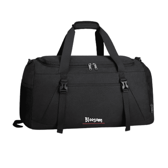 Maleta Deportiva Bloosom Bolsa Gym Viaje Mochila Fitness Hombre 40l Negro