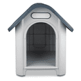 thumbnail image 4 of Casa para Perro Ajolopet Tamaño Chico a Mediano Gris, 4 of 8