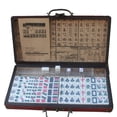 thumbnail image 1 of Juego de Mahjong familiar chino tradicional Mahjong, juegos de mesa, juego de Mahjong portátil clásico para fiesta, familiar, regalos para, 1 of 9