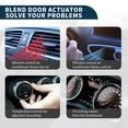 thumbnail image 4 of Reemplazo del actuador de control de la puerta de mezcla de aire del calentador HVAC para Ford Explorer Durable No.F5TZ19E616C, 4 of 6