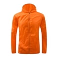 thumbnail image 2 of onlyliua para El Hogar Chaqueta Impermeable Transpirable con Capucha para Mujer Chaqueta Ligera Chaqueta de Exterior para Mujer, 2 of 3